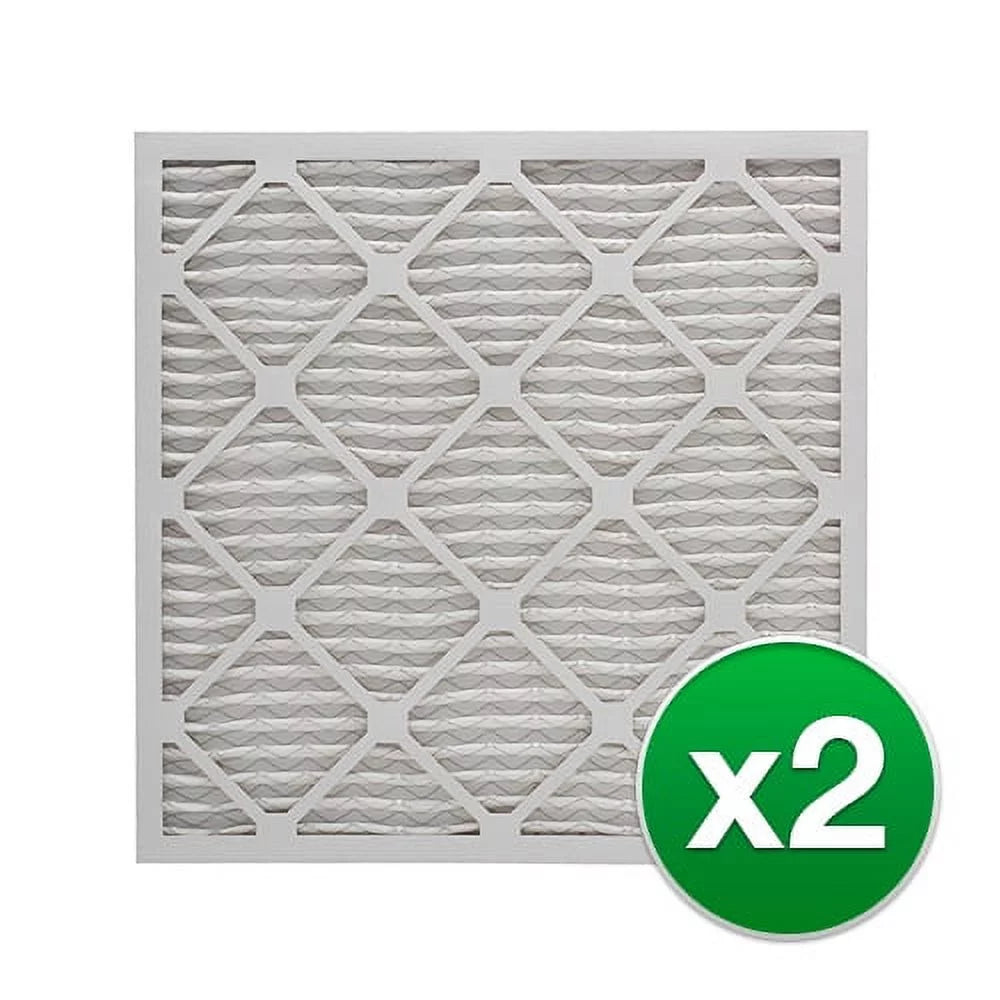 Honeywell (2 Filter Air Pleated 8 Pack) 16x25x4 MERV HVAC For REP FC35A1001