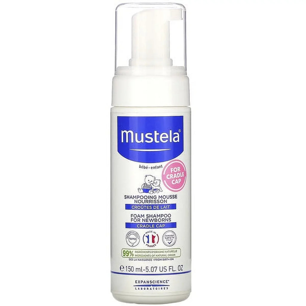Mustela, fl Foam 5.07 Newborns, (150 Shampoo ml) oz for