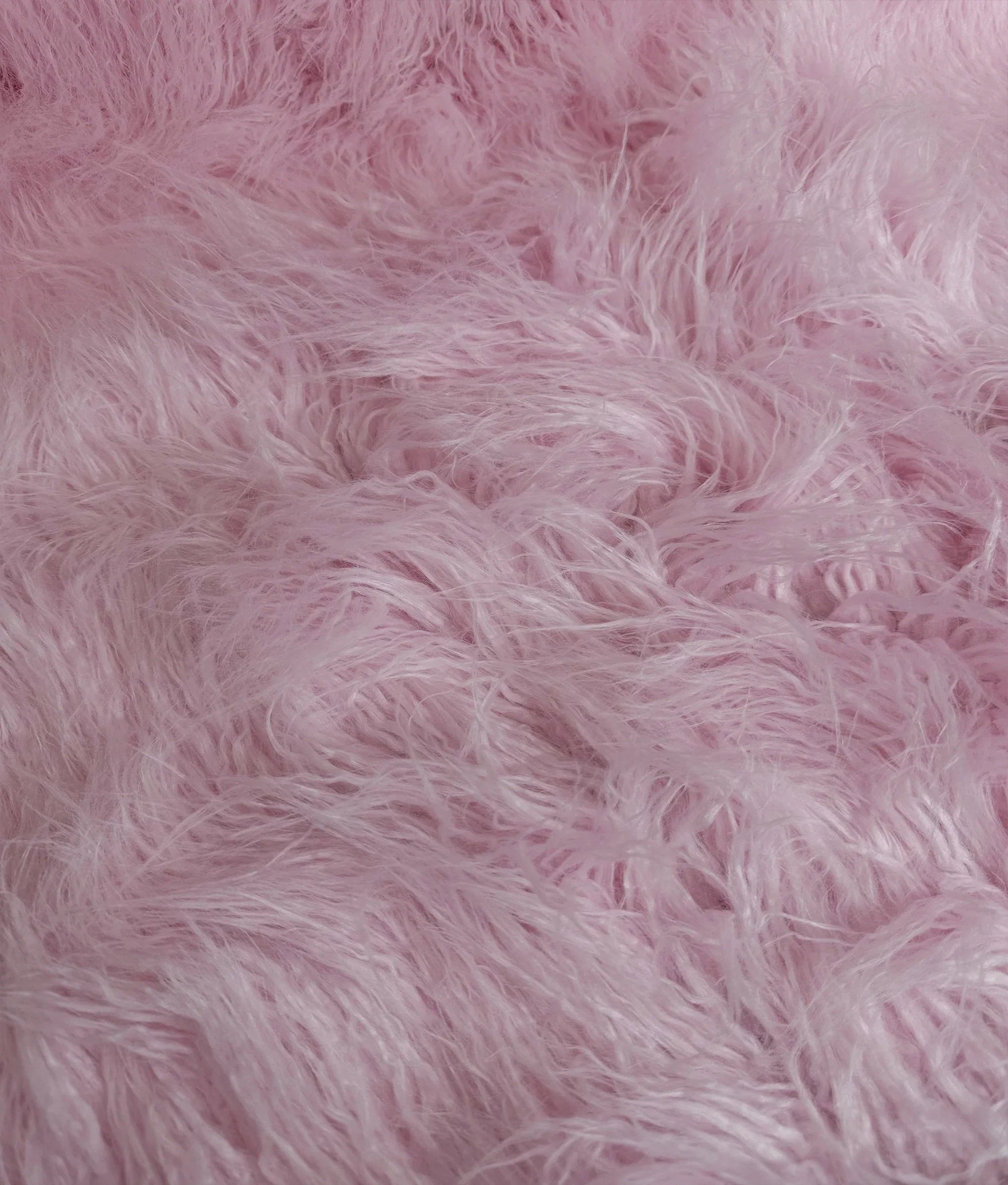 LONG 3.5" Japanese CURLY (Pink) Fire / Fake Sold Cosplay Yard Wide Faux by Craft, 58" Pile Yak Sewing Yard 2.3oz FUR Continuous Per Yarn Retardant