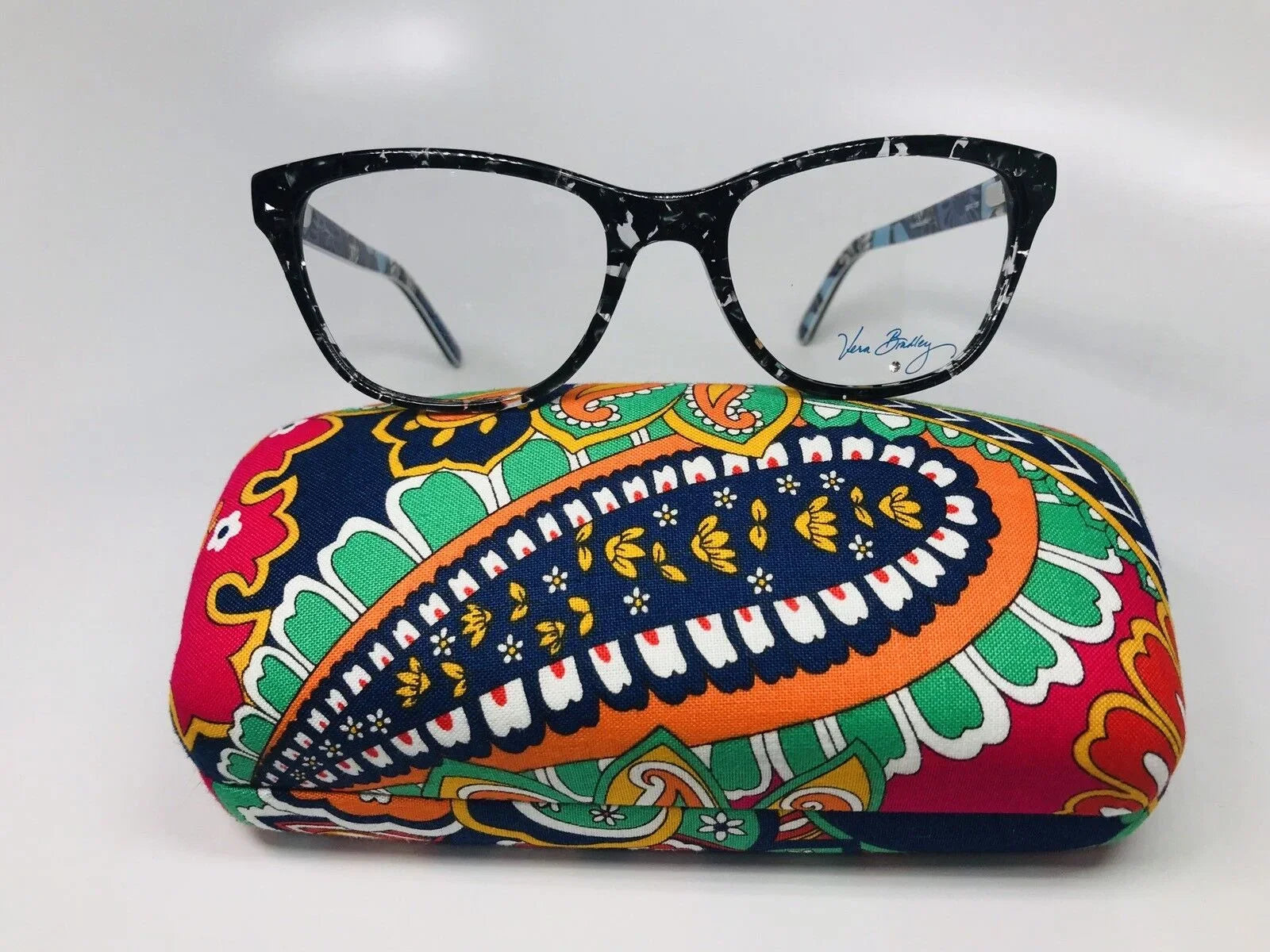 53mm with Vera Blue Bayou Bradley Authentic Emerson Eyeglasses New Case