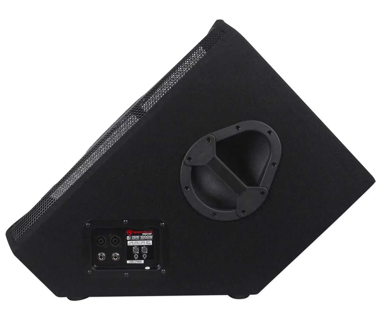12" Stage Monitor 1000 Watt Rockville Passive Floor RSM12P 2-Way Speakers (2)