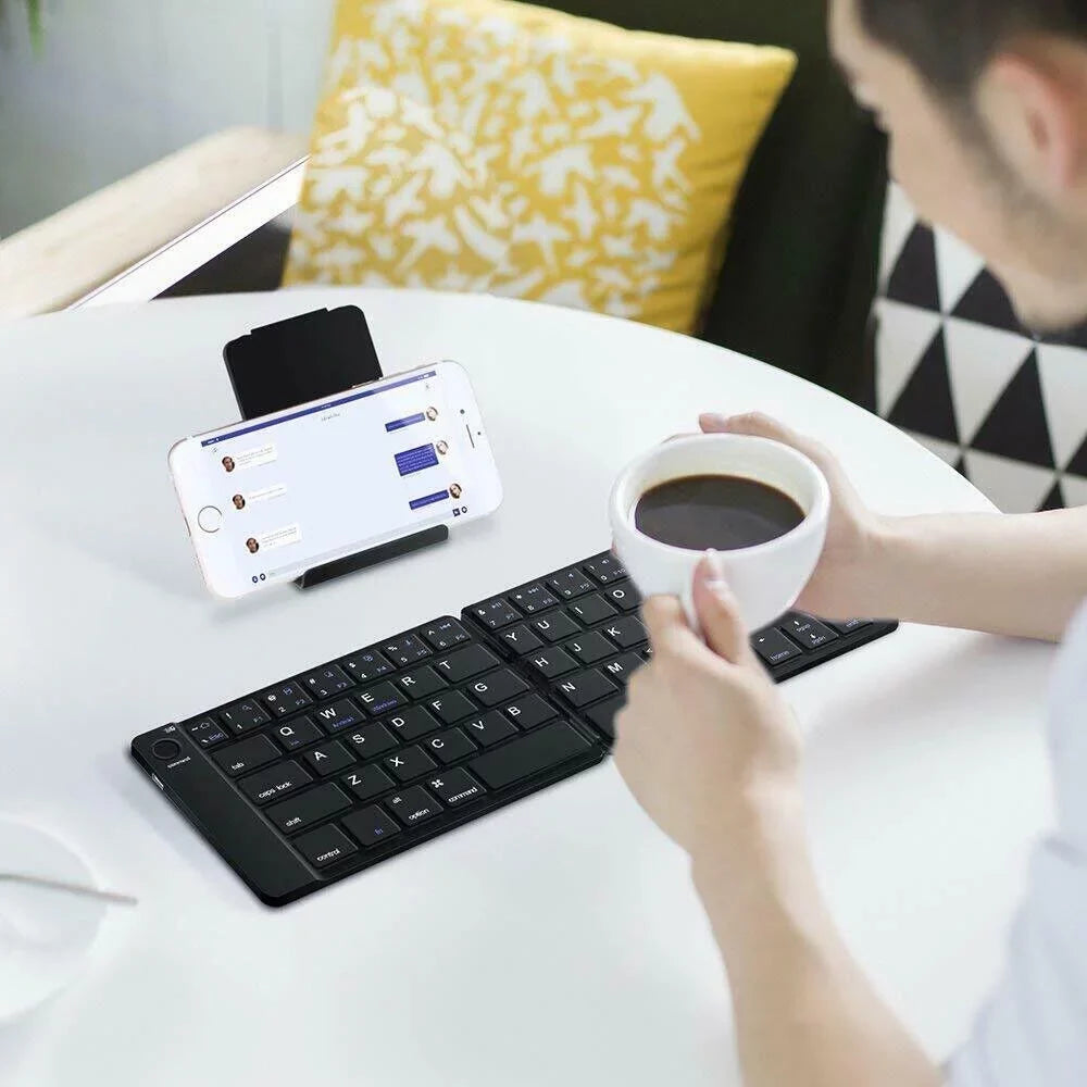 Universal Phones iPad iPhone Samsung Foldable Bluetooth Wireless Mac Keyboard Keyboard Android for Tablet PC Mini
