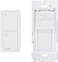 On/Off White | PJ2-2B-GWH-L01 | Remote Lutron Pico with Smart Home Switch Switching for Caseta Bracket Wallplate