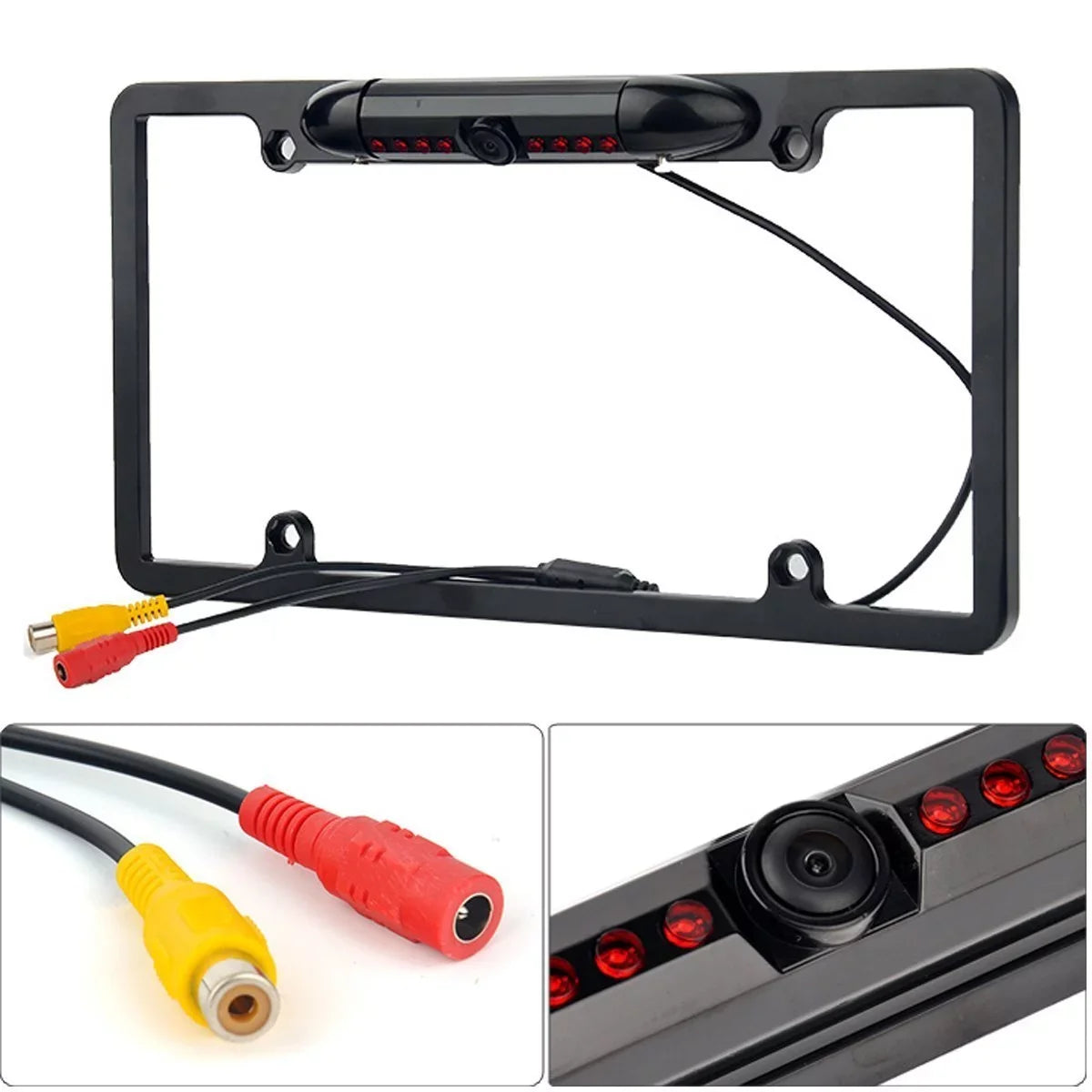 for Van License Frame Truck, Trailer, Camera Plate Bus Backup Rearview