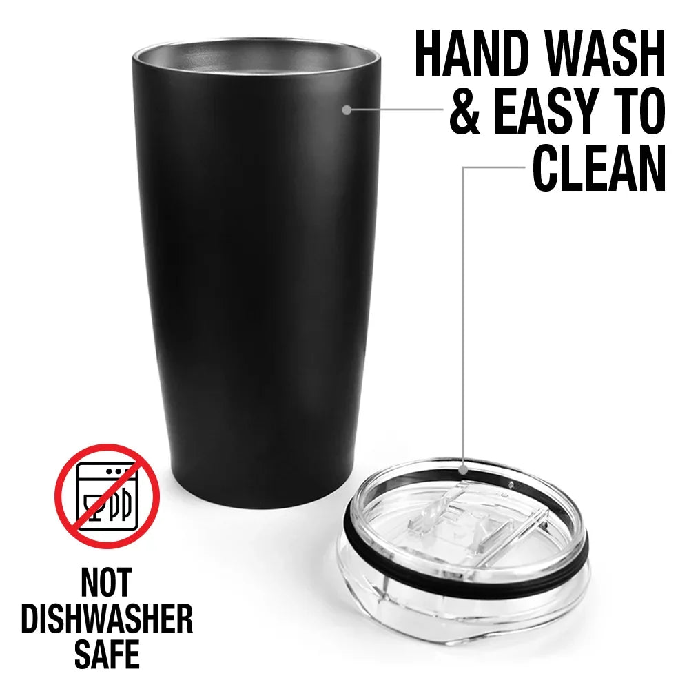 with Double Orc Beverages Sliding & Lid and Mug/Cup, oz Insulated Stainless Travel Coffee Leakproof Cold Great Tumbler Drinks The Hot The for Steel Vacuum 20 Wall | Hobbit/Azog