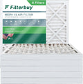 Filters Filterbuy Pleated Furnace MERV AC 13 (6-Pack) HVAC 10x10x2 Air