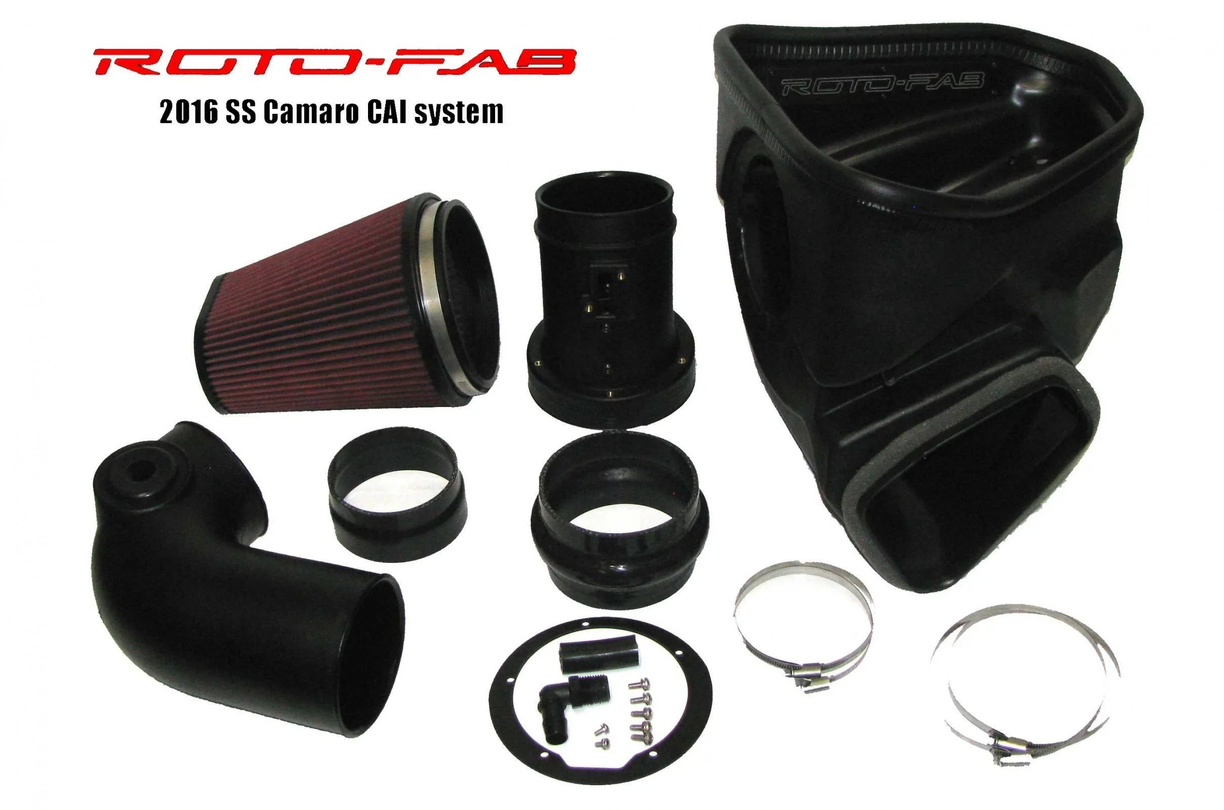 System Filter Air SS Camaro 10161048 Intake 16-21 Roto-Fab For Oiled