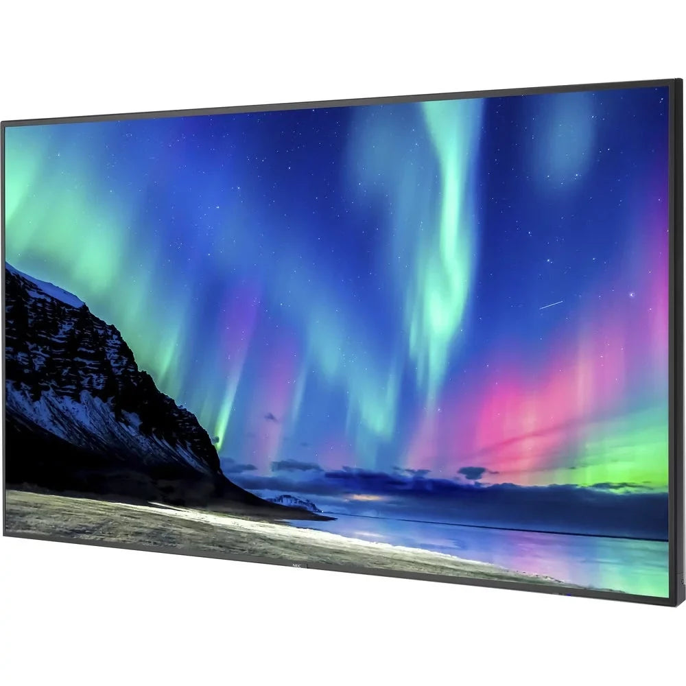 75"-Class NEC C751Q Commercial UHD Display, LED 4K Black IPS
