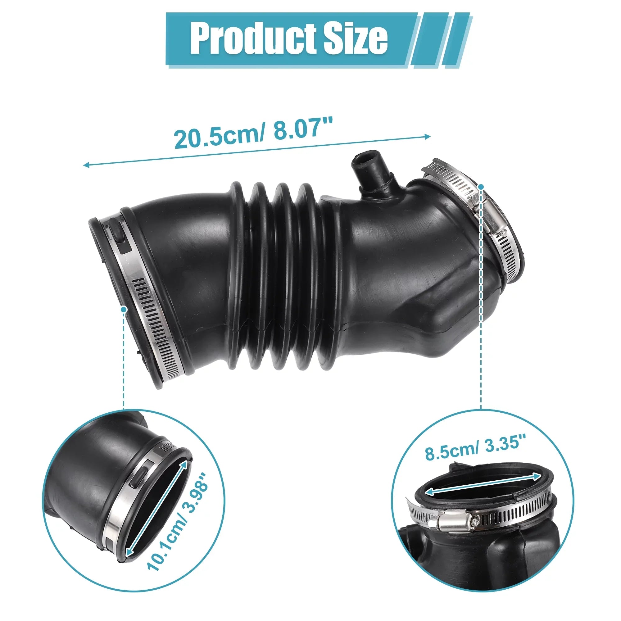 Hose Intake Steel Hose Clamps for 2015 Stainless Unique - with Air 2009 Bargains Honda Cleaner Pilot