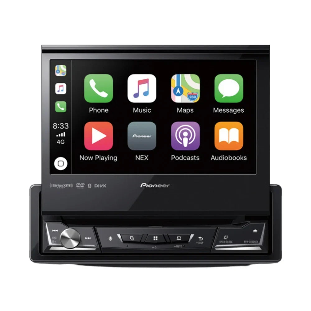 w/ AVH-3500NEX Bullet Pioneer 6.8" New Receiver Multimedia & Bluetooth DVD Camera