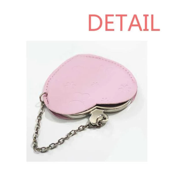 Joy Makeup Heart Quote World Purse To Style Mirror Travel Pink The