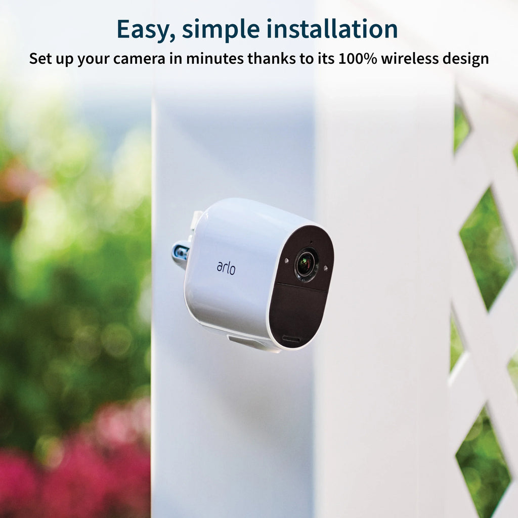 '- VMC2320W Video 3 Arlo Essential Pack, Wireless Security,1080p Camera -