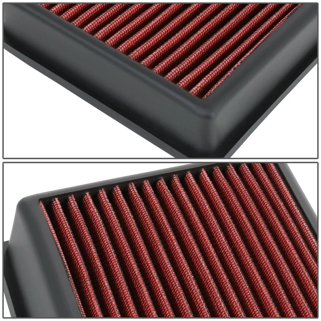 Filter EcoSport Air 18-19 Dry Reusable/Durable Red Panel Drop-In For