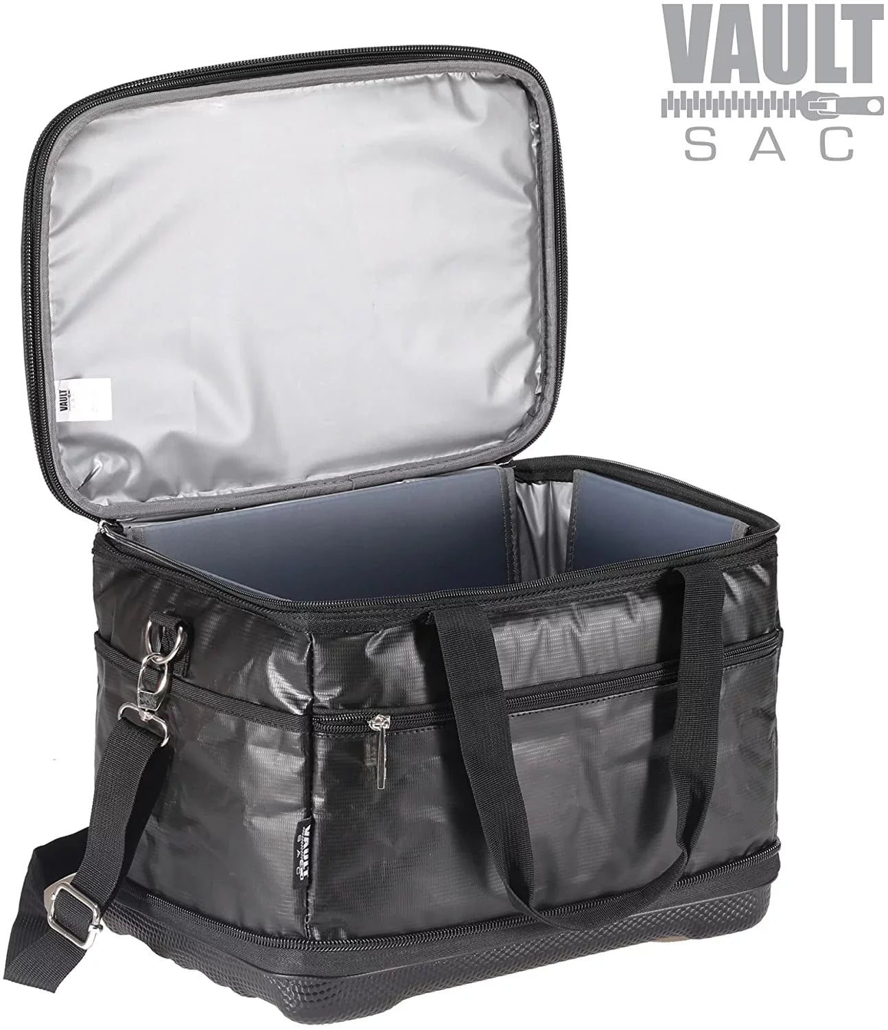 | Sided Insulated Soft Hard | Top Capacity Bottom Folding and 30 | Can Collapsable Fully Cooler Portable Bag