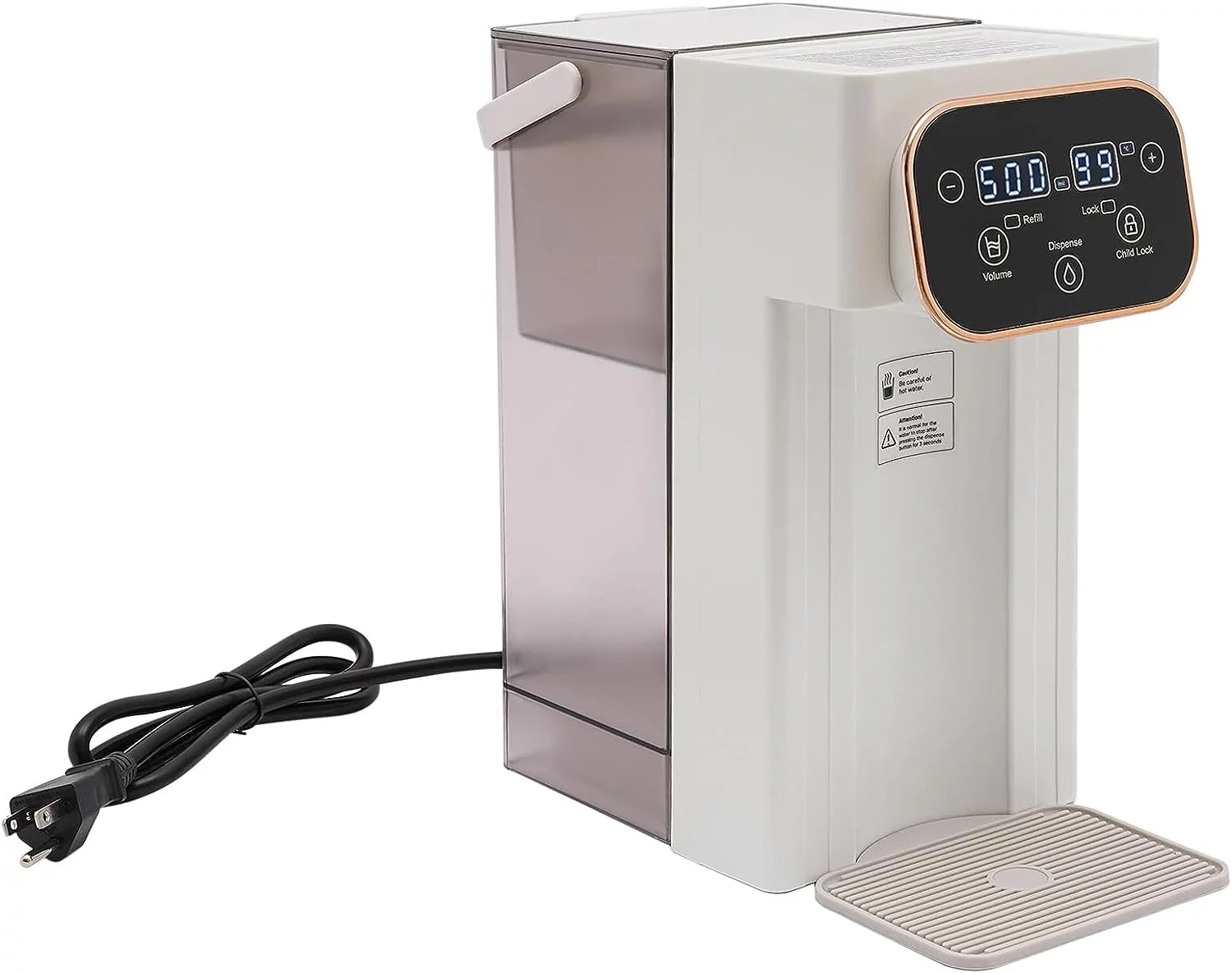 Hot Setting Instant 8 Volume Filter MIDUO Lock Temp Dispenser High With Water Temperatures & 12 Safety