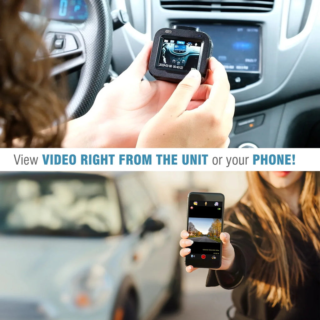 Car G-Sensor Full Loop Camera, and HD 1080p - PRO Endless Wide with Camera DashCam Angle Recording Wi-Fi,