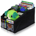 Gear Books, Great More Games Magazines, with Black Seat Featuring Organizer Adults, for Storage Documents, Front/Backseat 8 Stitching Lusso Kids Toys, Car Maps, Compartments Tissues, for and