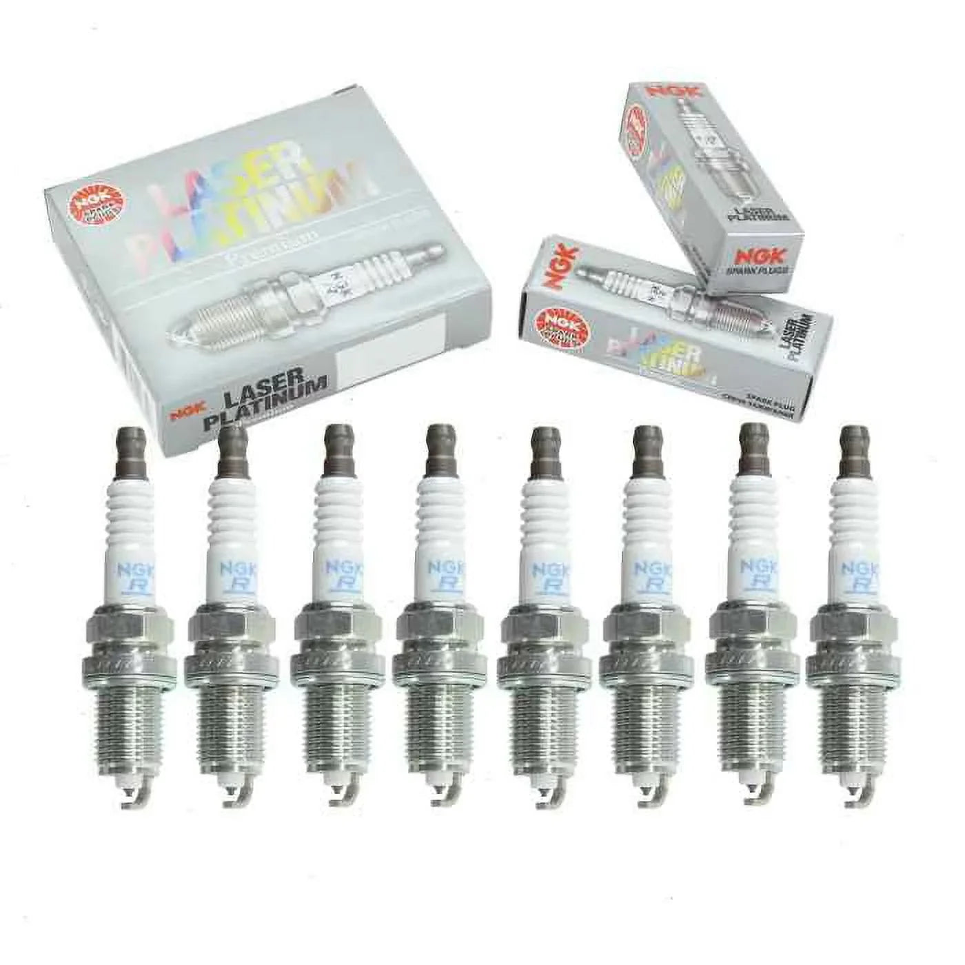 Spark NGK Plugs with 8 Toyota pc 2005-2009 compatible Platinum 4.7L V8 Laser Sequoia
