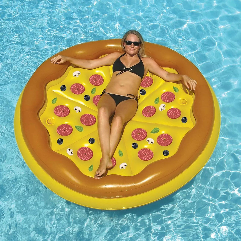 Personal Pizza Swimline Giant Island Float Pool