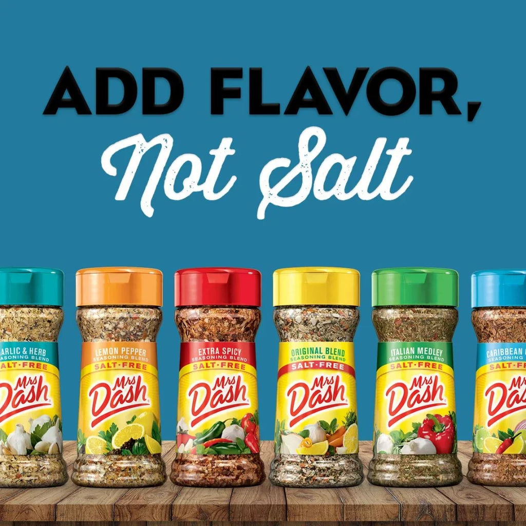Set Dash Card Blend Mrs. with Market June Total) Seasonings Blank Variety New Street Starter 12 - Flavors oz (28.8 Salt Recipe No
