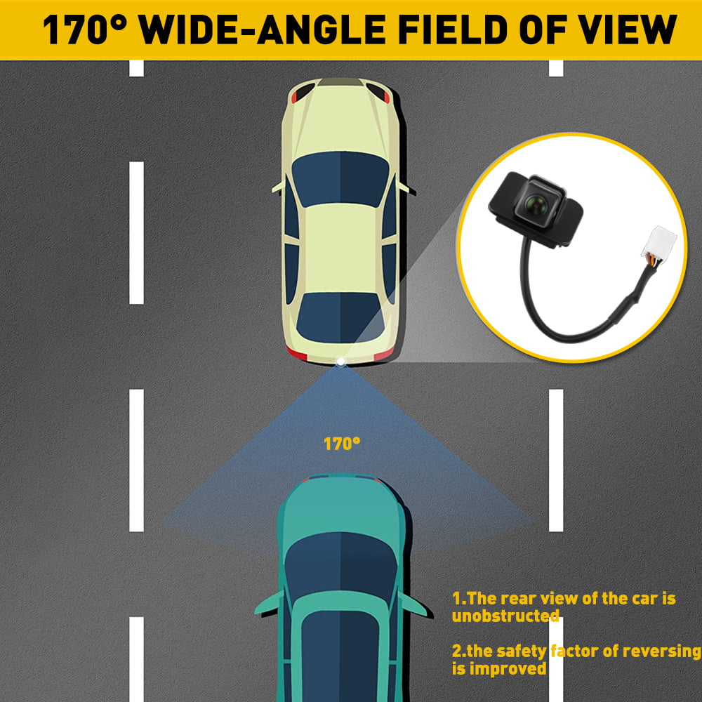Camera For 2014-2017 Fit Accord Parking View Backup Rear 3.5L 2.4L Honda