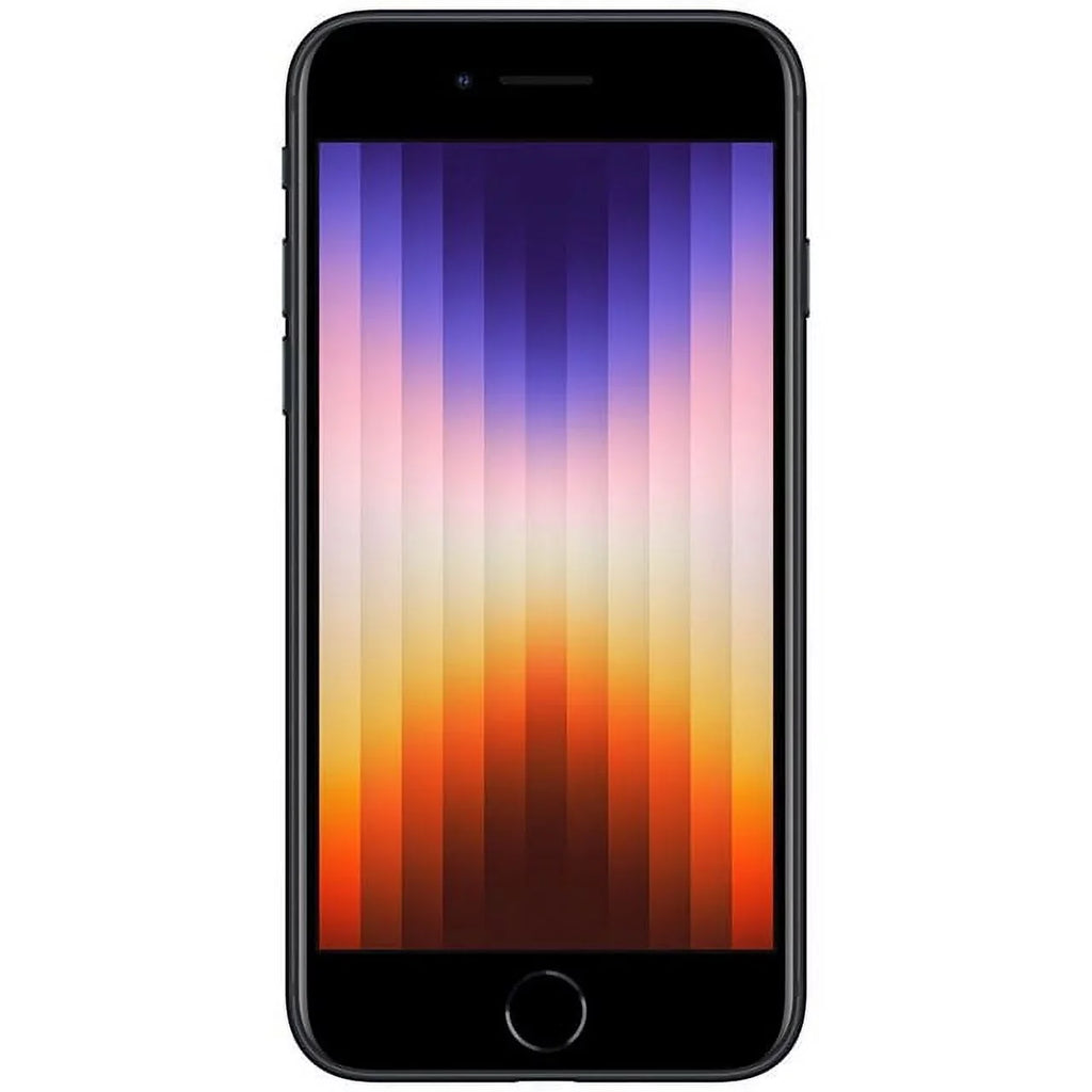 iPhone (Fully Apple (Refurbished) Midnight (3rd 256GB Restored Gen) Unlocked) SE A2595