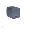 USB-C 1 onn. 67W Charger Compatible Apple,Dell,HP,Asus,Acer,Lenovo,Grey GAN for with Laptop Port,