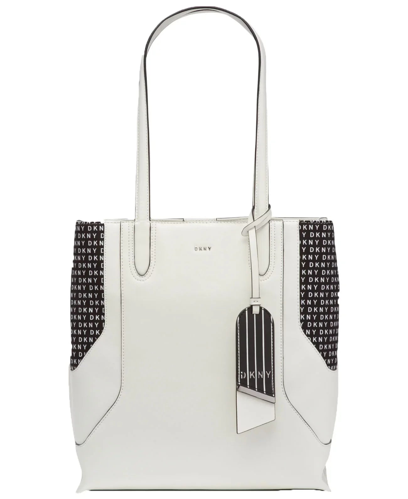 Dkny Handbag Tall Totes Jade (White) Signature