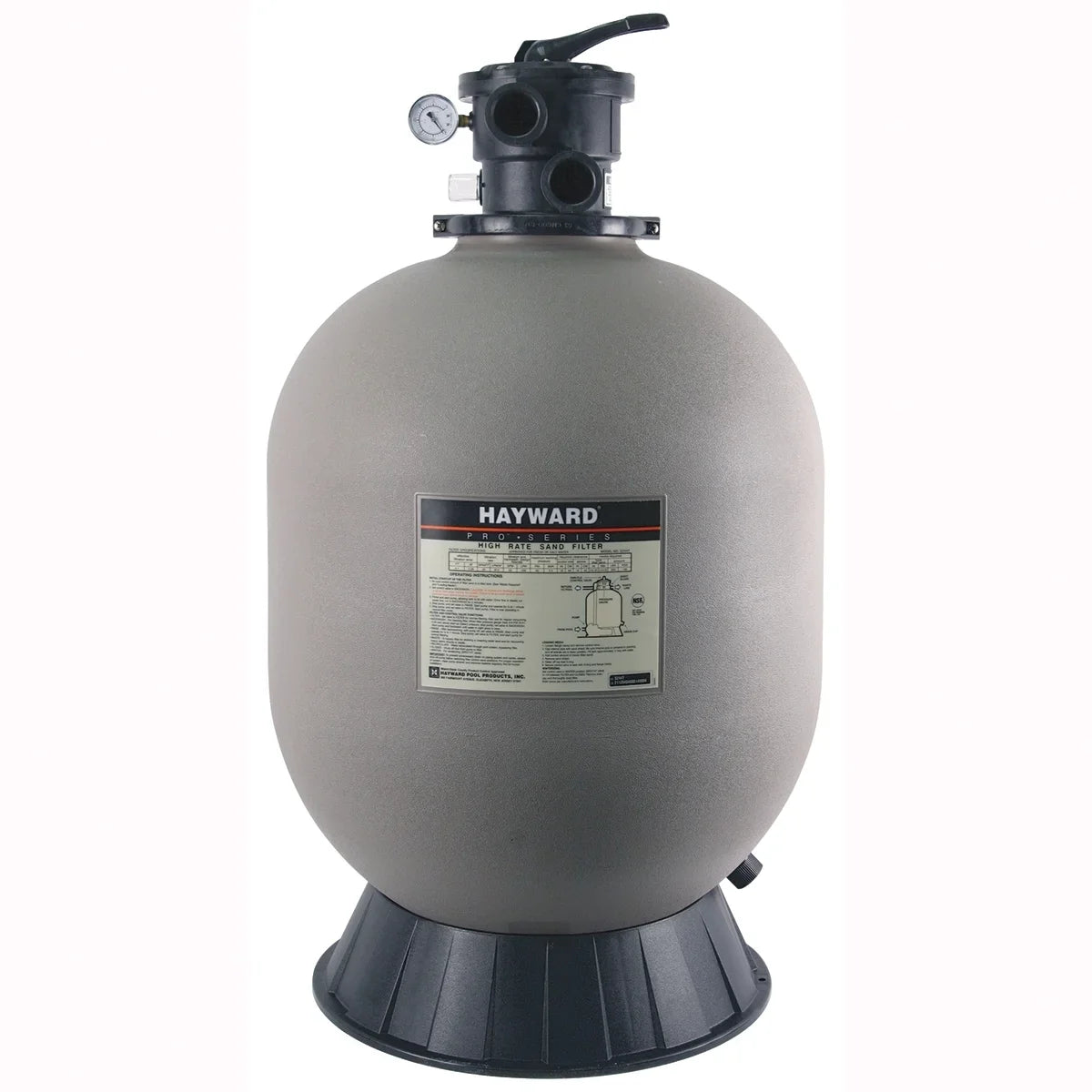 Series Sand Top Filter W3S310T2 Pro Mount 30" Valve Hayward 2" with