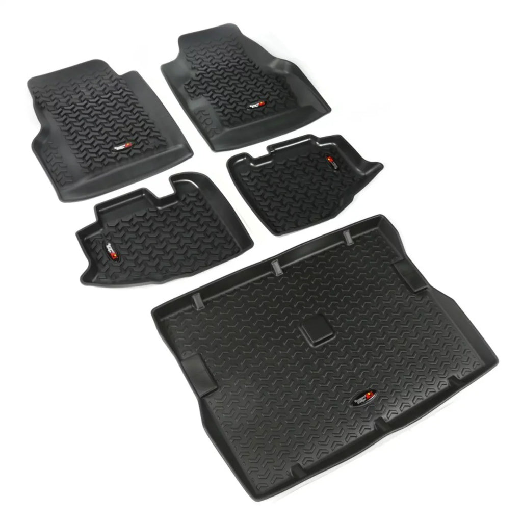 Rugged with | Compatible RealTruck 12988.10 Liner, Floor by Front/Rear/Cargo Ridge Jeep | | 1997-2006 TJ/LJ Wrangler