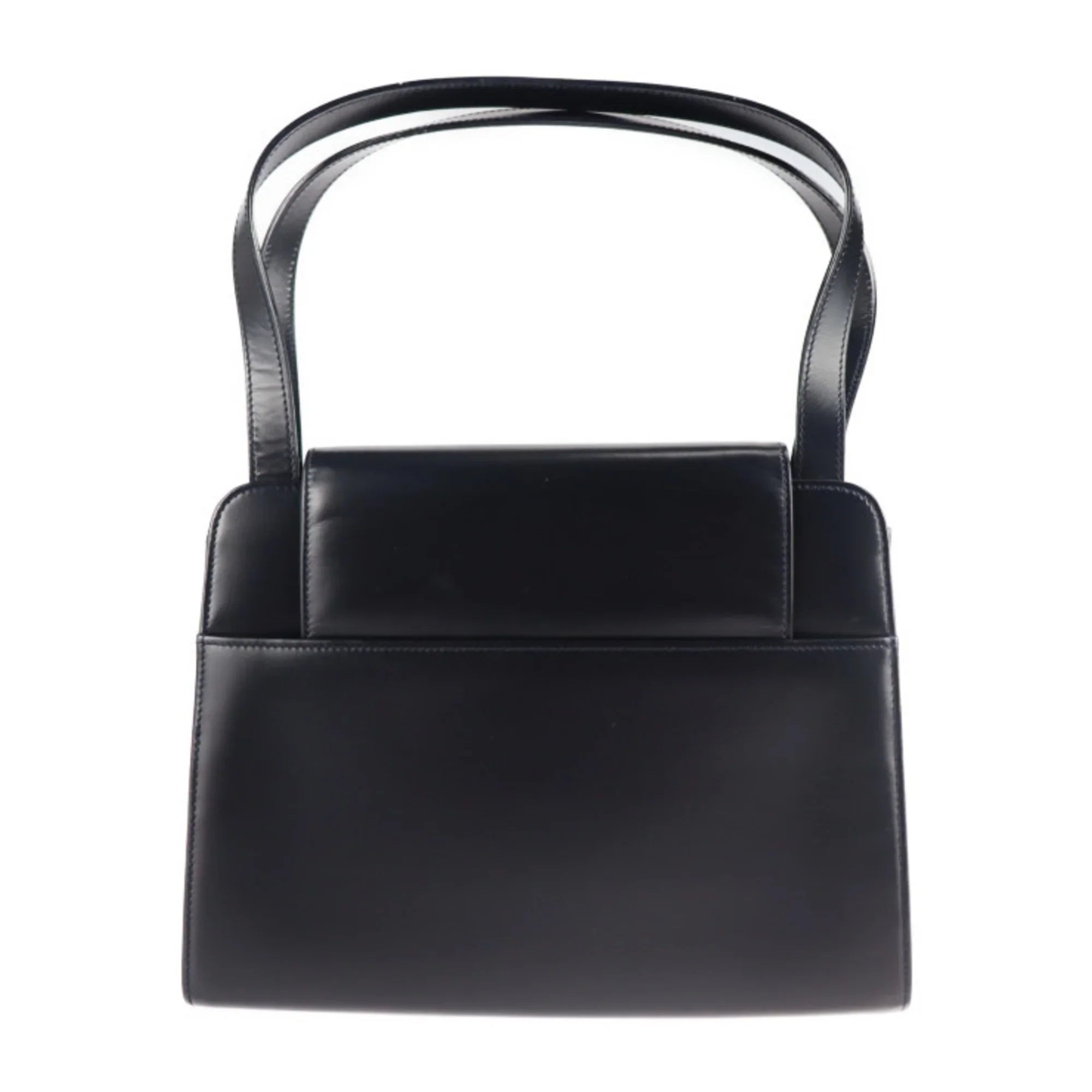 handbag dark mini Cartier CARTIER Pre-Owned calf line bag sapphire navy (Good)
