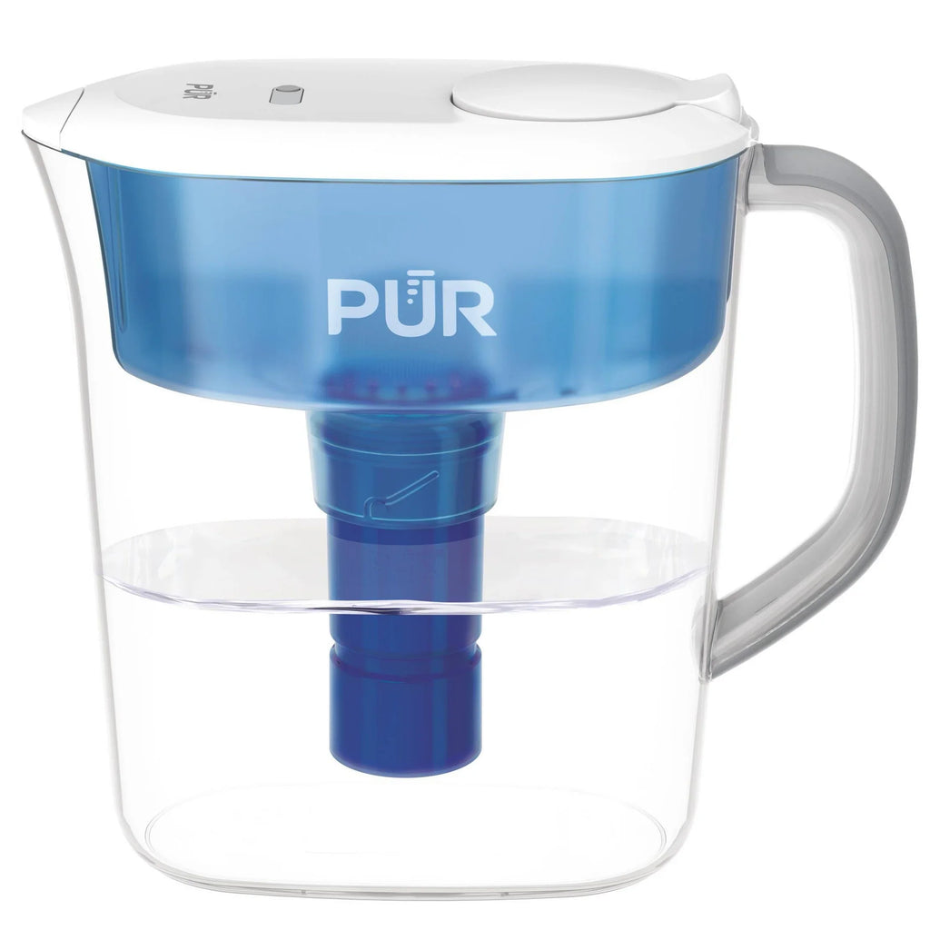 System Pitcher PLUS PPT110WA 11 Water White/Blue Cup Filtration