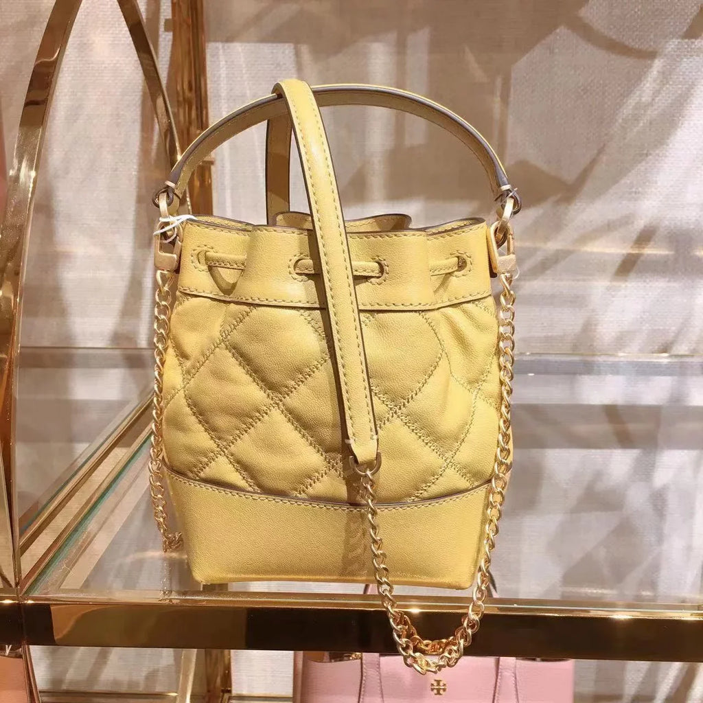87869 Bag Bucket Willa Shoulder Drawstring 0422 Tory Sunset Golden Mini Burch