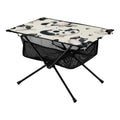 Folding Compact with Portable Outdoor Storage for Bag Cat Beach Travel Camping Table Footprint Table BBQ Fishing Table Cute Picnic