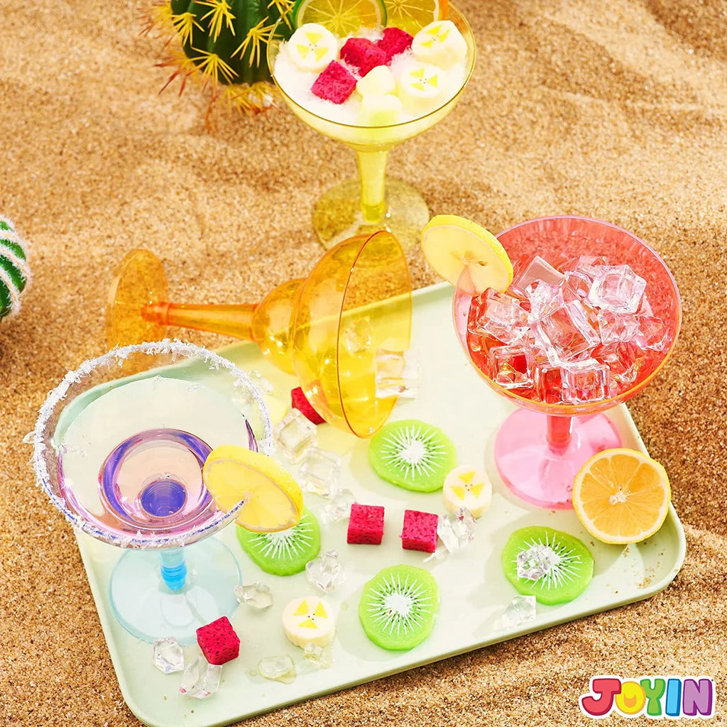 48 Decorations,12 Supplies Party Decoration Theme Fiesta Taco Mexican Party Cinco Party JOYIN Cups oz Margarita for Cinco Fun,Plastic Plastic Pcs Glasses De Glasses Margarita Mayo De Mayo