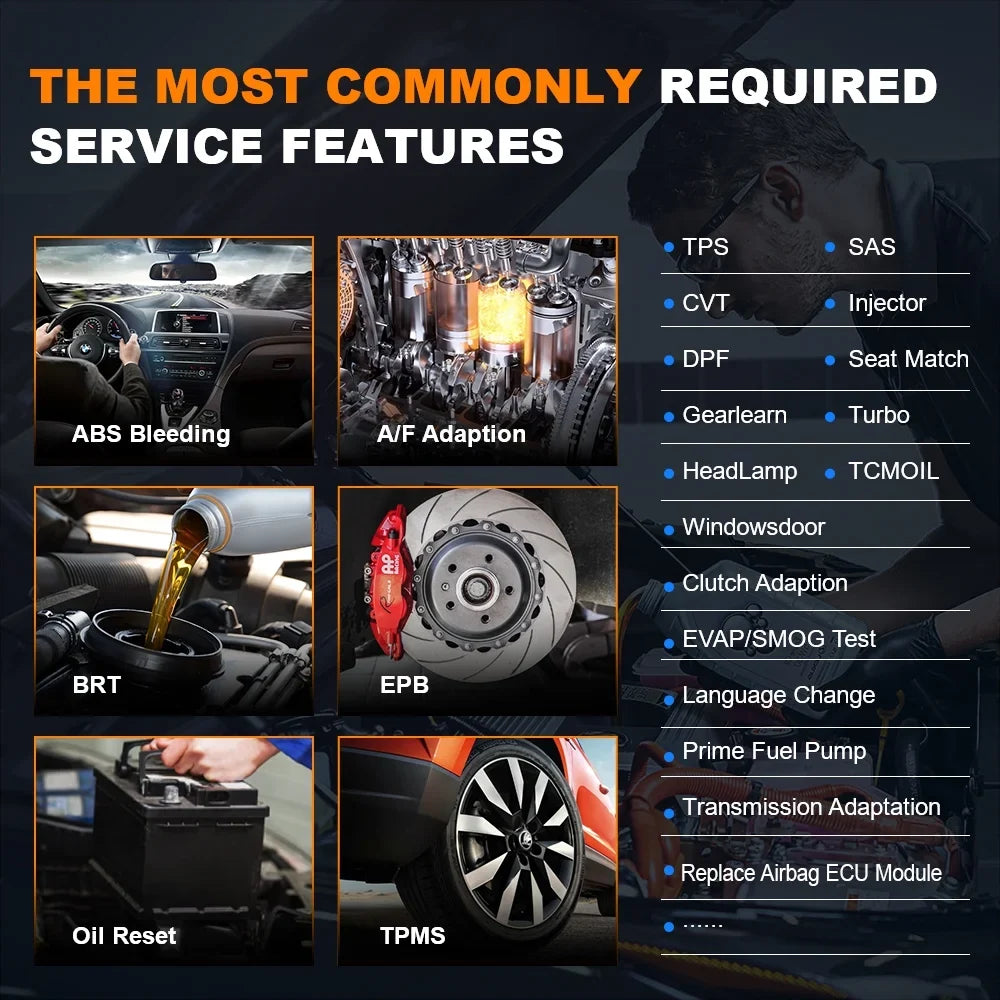 Full Elite Automotive Tool Code Bi-Directional Reset NT510 30 Scanner Acura for Honda Acura Control System NT710 for Scanner OBD2 JOBD Car Scan Reader Fits Honda Scanner Upgraded Services Fits Foxwell