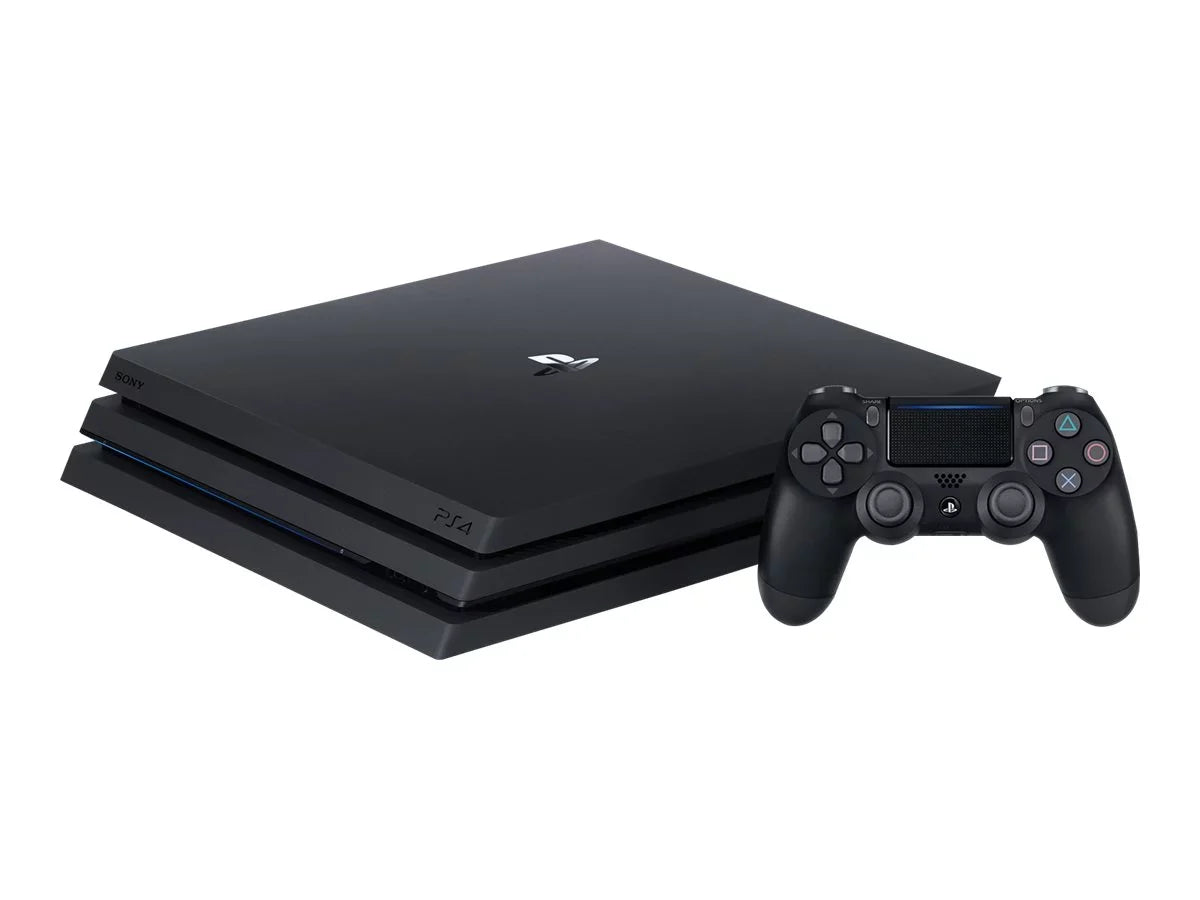 '- PlayStation TB Pro Game - 4 black HDR console 1 HDD 4K - Sony jet - -