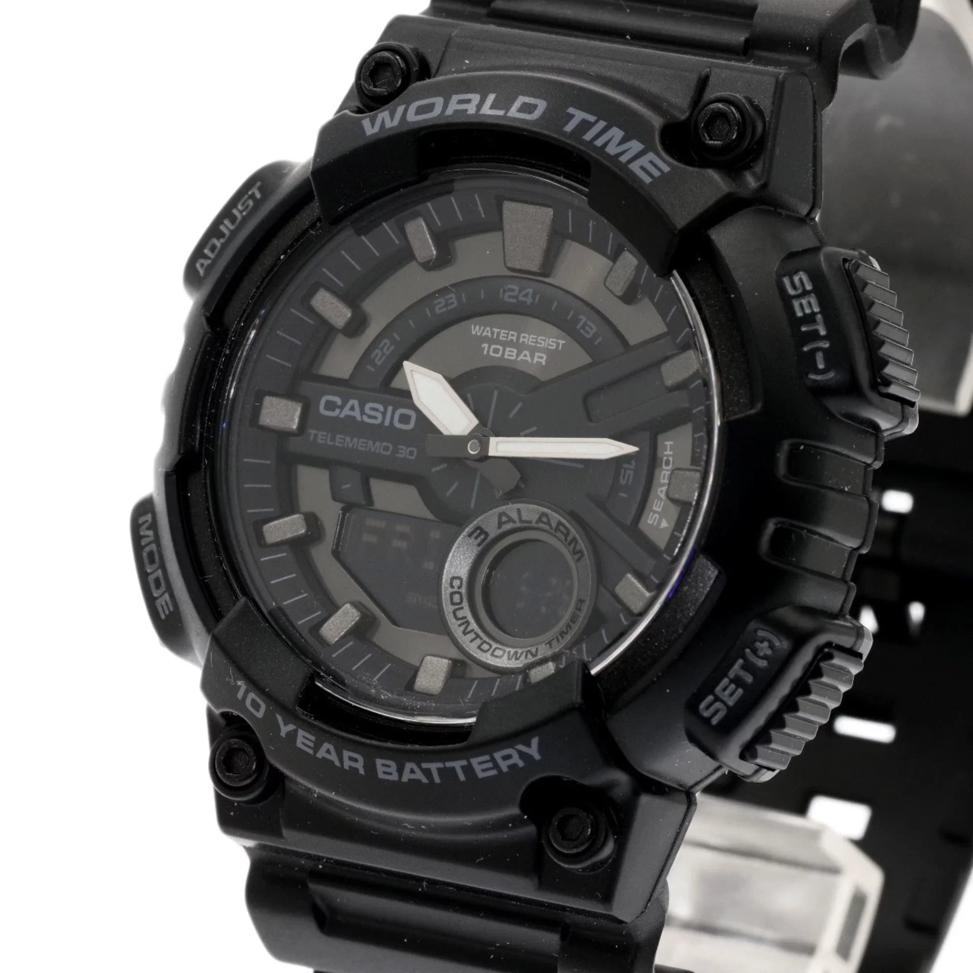 Men's AEQ-110 Casio Watch Pre-Owned (Good) CASIO Stainless Steel/Rubber