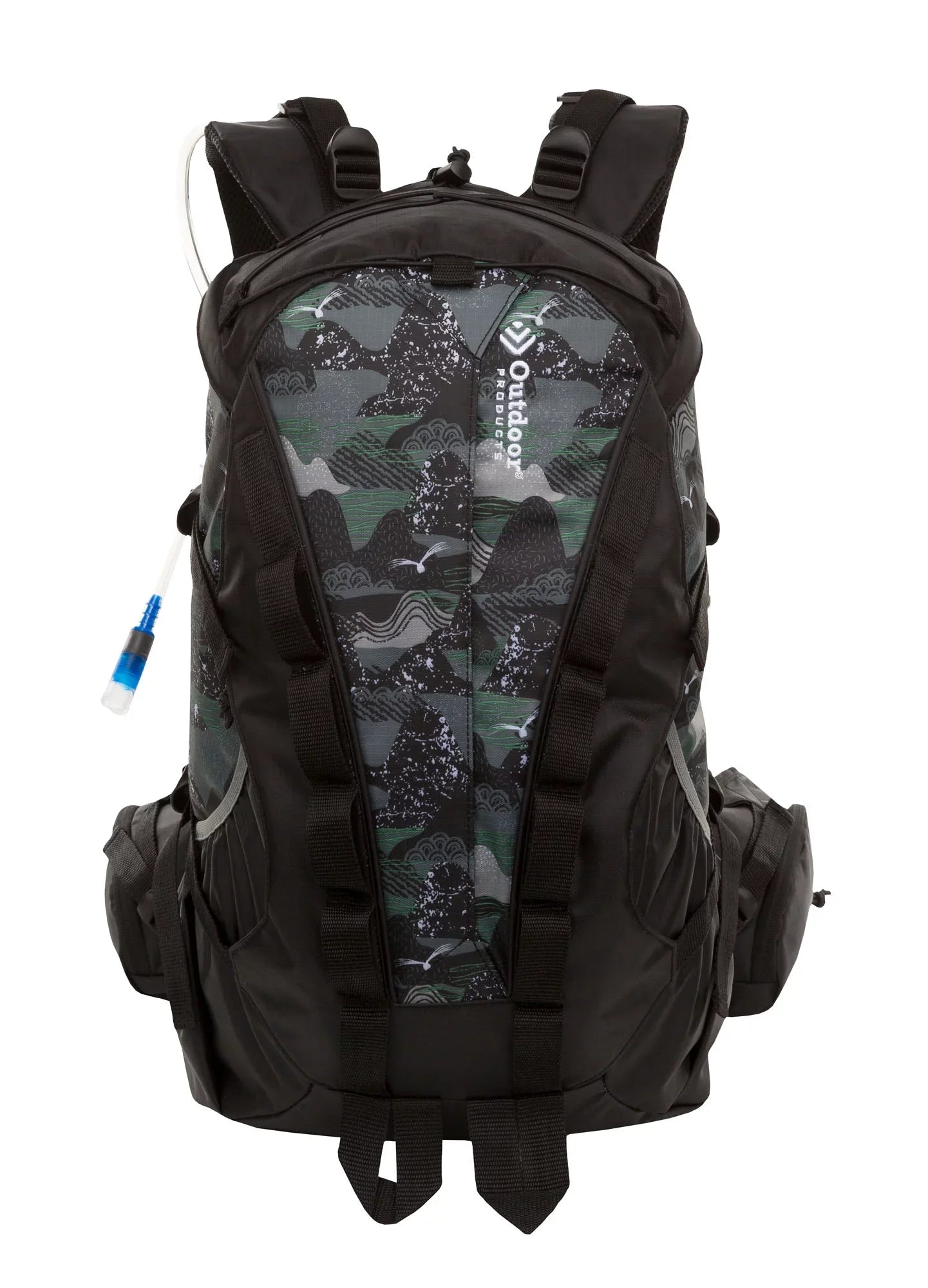 Outdoor Big Backpack Sur Hydration Frame, with 28.5 Unisex, Internal Bladder, L Products Black