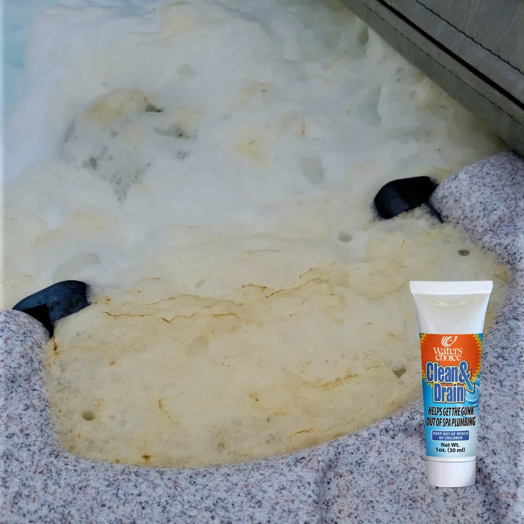 Purge Waters Clean Spa Cleaning & Product Drain Choice