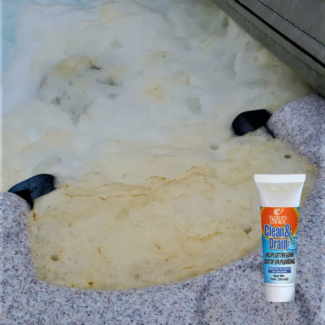 Purge Waters Clean Spa Cleaning & Product Drain Choice