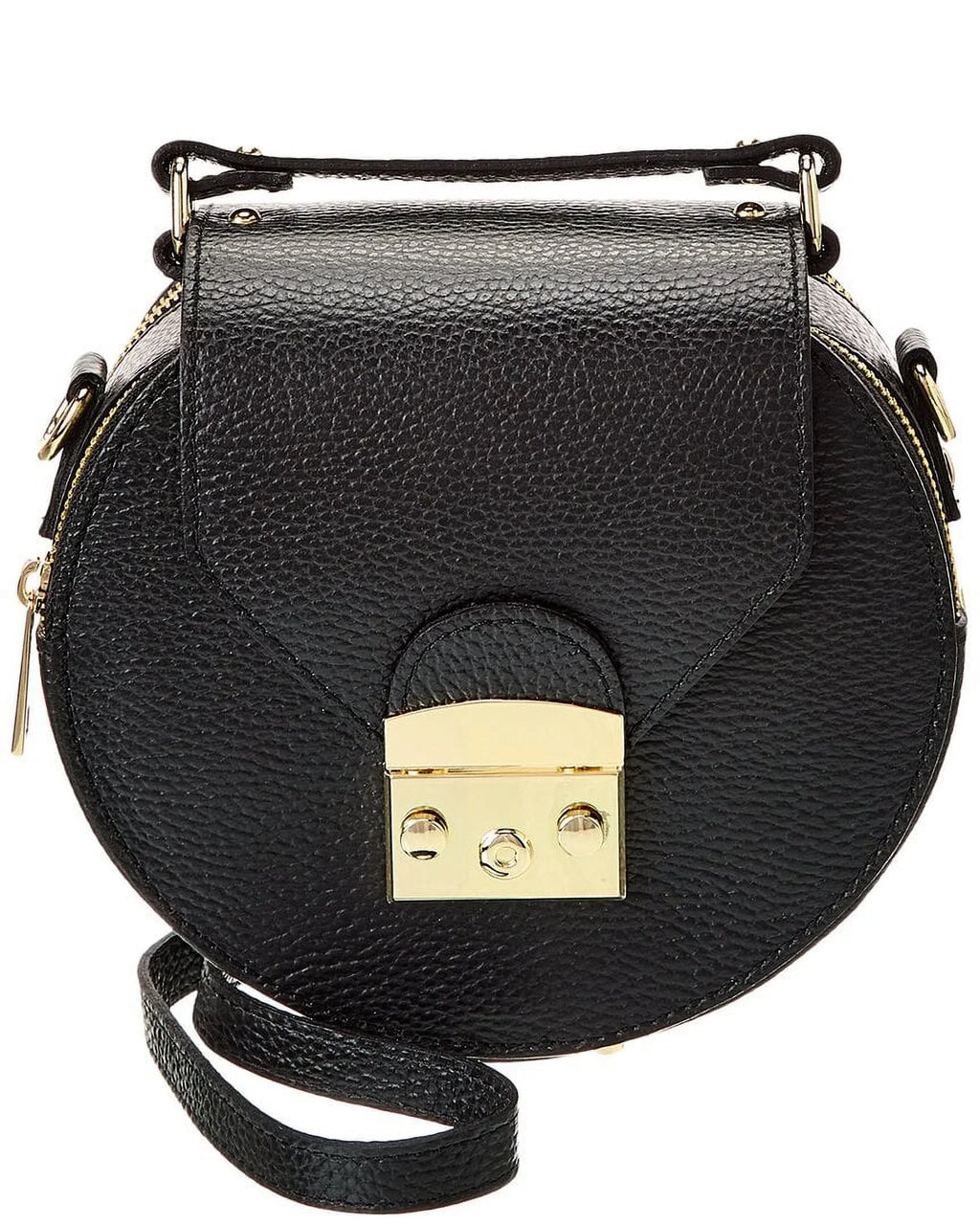 Crossbody, New Leather Aline Black York Persaman