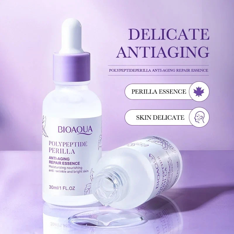 Polypeptide Sets Skin 5Pcs Skincare Facial Kits Extract Women Care & for Comprehensive Perilla - Kit