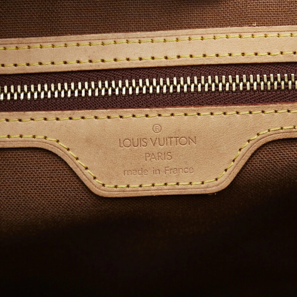 Shoulder Vavin Leather M51170 VUITTON GM Brown Tote Louis PVC Women's Pre-Owned Bag Vuitton (Good) LOUIS Monogram