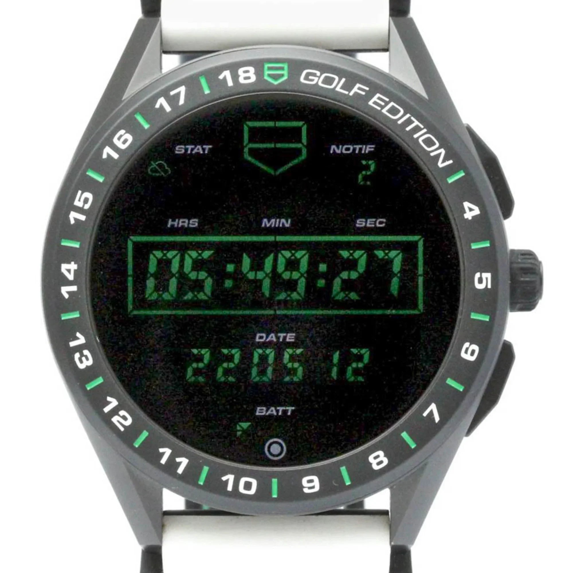 SBG8A82 New) Edition HEUER Mens Golf Modular TAG Never BF571257 Connected Used Watch Pre-Owned (Like