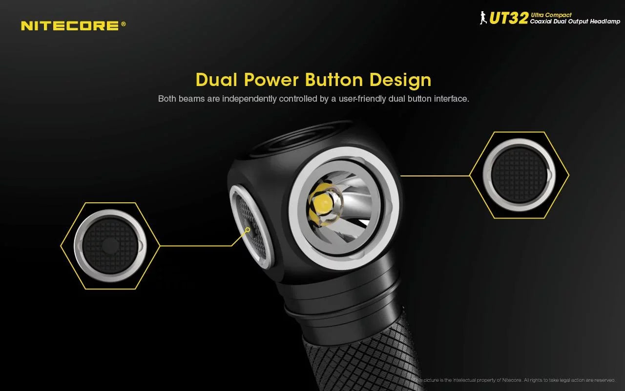 Magnetic Emitter Light(Black Headlamp-(5700K, Dual Pocket Charger Gray)and or 1xNL1834 Battery,TUP White)with Value Eco-Sensa A1 Intelligent White)-(3000K, Warm Bundle: UT32 Cool Nitecore Rechargeable