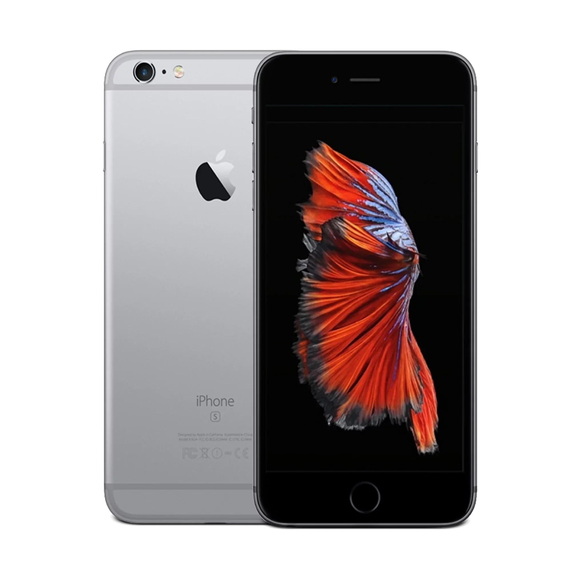 Apple 6S Unlocked - Carrier 64GB Gray Space iPhone Pre-Owned (Fair) -