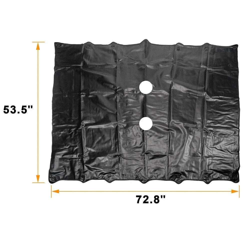 Protection JK Wrangler JKU 07-18 Easy Leather Ultimate Paddsun NEW Jeep Sunshade Sun Protection Installation Top