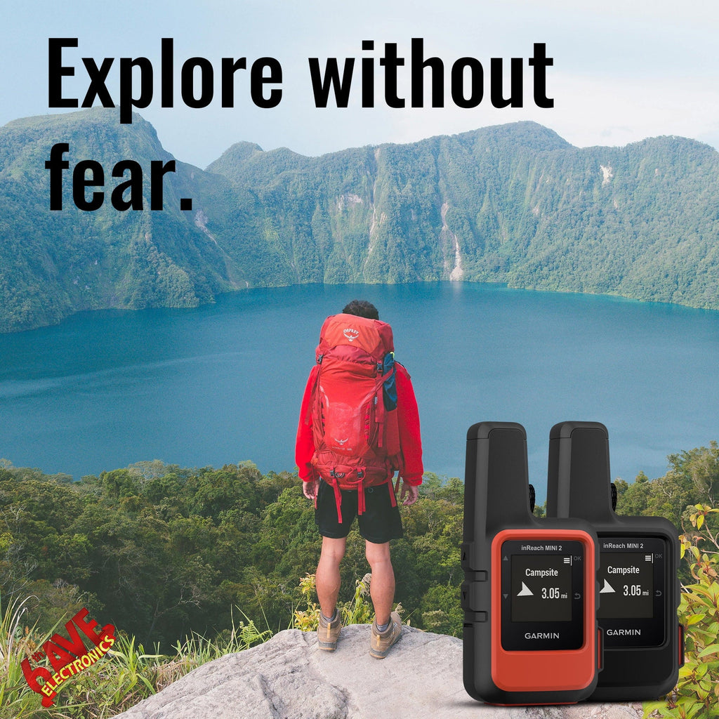 Adapters inReach Satellite (Black) Power with 2 Communicator Garmin Mini