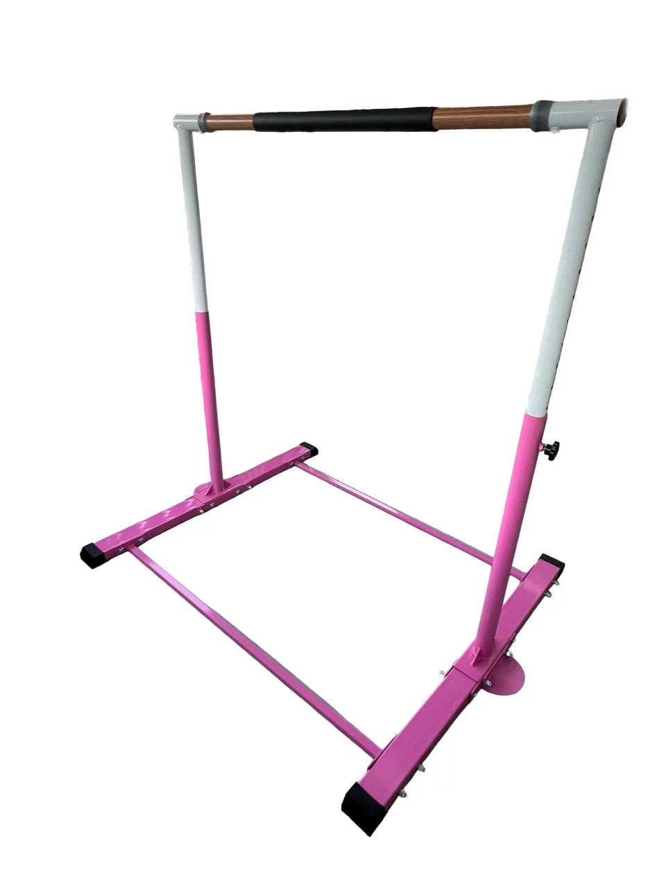 Horizontal Bar Gymnasts Bar and 3 Kids Children/Adults, Bar, Gymnastics Home for to Junior Heavy Duty FT for PINK Height Kip Adjustable Gymnastic Folding, Bar Training Exercise 5 Gym Jungle Expandable